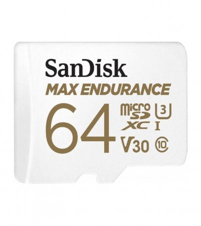 SanDisk MAX ENDURANCE microSDXC Card, SQQVR 64GB (SDSQQVR-064G-GN6IA)