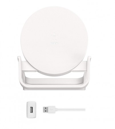 Belkin BOOST↑UP™ Wireless Charging Stand 10W  แท่นชาร์จไร้สาย (10W พร้อมสาย micro-USB และอะแดปเตอร์ AC) 