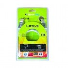 สายสัญญาณ Cable HDMI (V.1.4) M/M (3M) GOLD THREEBOY