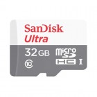 SANDISK MICRO SD ULTRA C10 32GB 100MB/S (SDSQUNR-032G-GN3MN) By SuperTStore