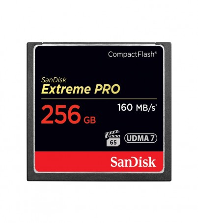 SanDisk Extreme Pro CF, C10/256G 160MB/s R, 140MB/s W (SDCFXPS_256G_X46) By SuperTStore
