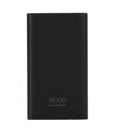 POWER BANK 12000 mAh QUICK CHARGE 'ELOOP' (E36) Black