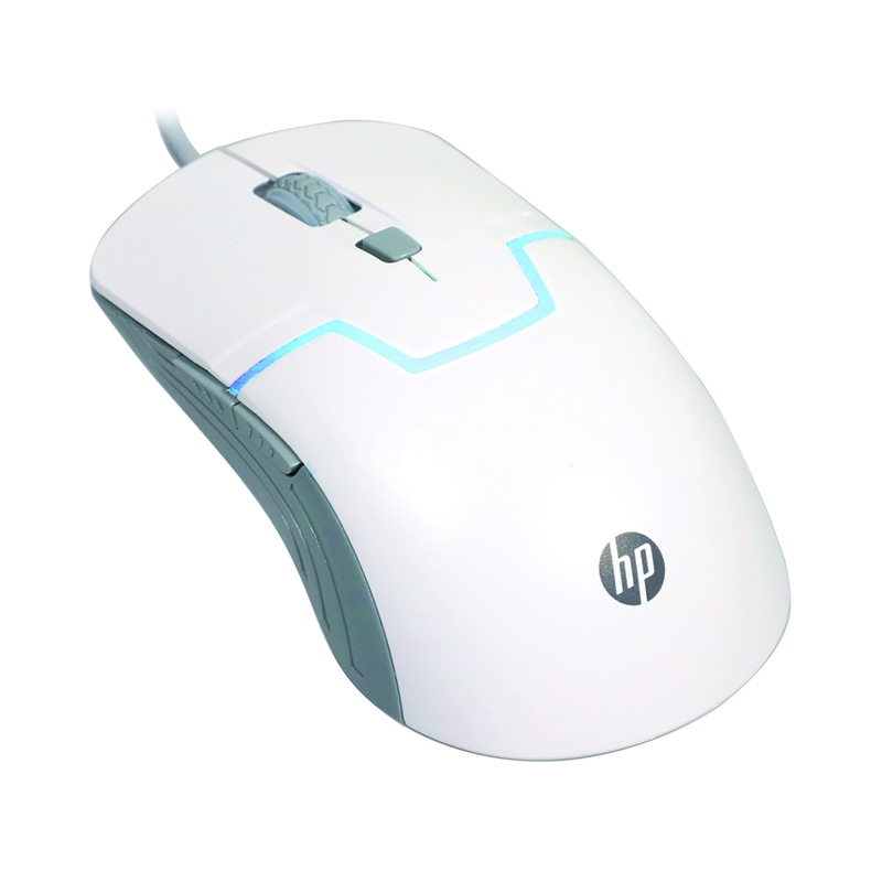 USB Optical Mouse HP GAMING (M100S) White (By SuperTStore) SuperTstore