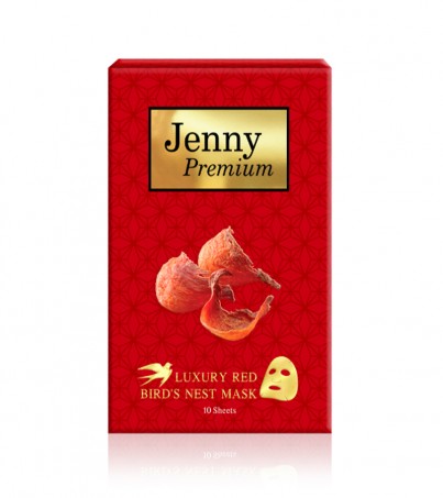 JENNY PREMIUM LUXURY RED BIRD'S NEST MASK 28ml (pcs) มาส์กหน้า